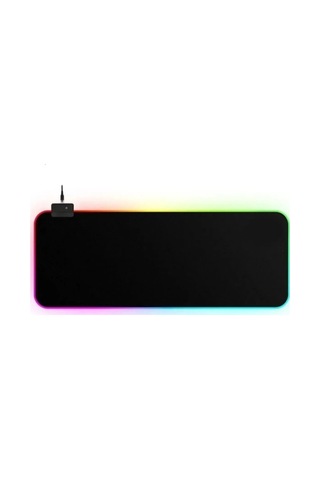 Mousepad Siyah Led Işıklı 80 30