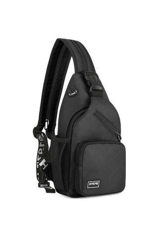 Dancemonkey Yeni Kadın Su Geçirmez Göğüs Çantası, Oxford Postacı Çantası, Günlük Çanta Siyah Çok Renkli Çok Renkli