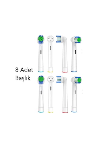 Ultra Sensitive Pro Oral B Yetişkin Şarjlı Diş Fırçası Yedek Başlığı 8 Adet Yumuşak Başlık Ultra Sensitive Pro Oral B Yetişkin Şarjlı Diş Fırçası Yedek Başlığı 8 Adet Yumuşak Başlık