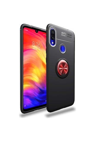 Xiaomi Redmi Note 7 Stantli Yüzüklü Manyetik Kaliteli Kilif 336548780