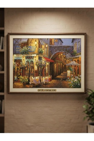 Akşam Yemeği Ve Botanik Bahçesi İkili Set - 1000 + 500 Parça İkili Puzzle Seti