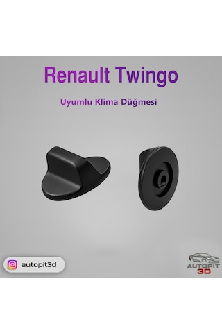 Renault Twingo Uyumlu Klima Düğmesi