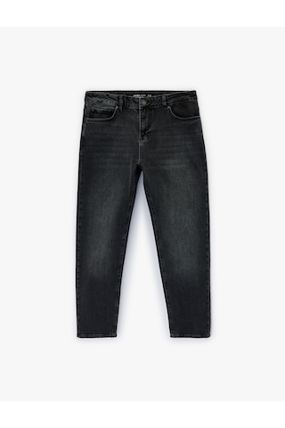 Koton Regular Fit Normal Bel Tapered Jean Pantolon - Joe Jean Antrasit 6sam40155nd Antrasit