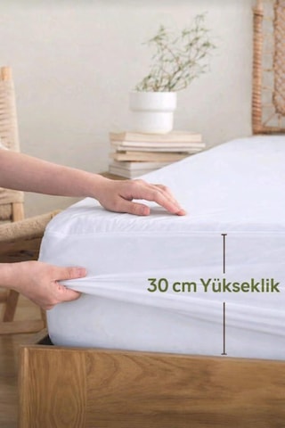 Lexroo Micro Fitted Su Sıvı Geçirmez Alez Tek Ve Çift Kişilik 9 Farklı Ebat Yatak Koruyucu Alez Çok Renkli