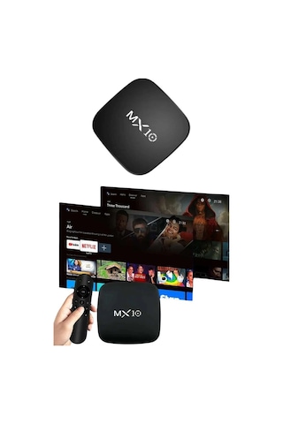 Mey Najmaddin 2.4g Wifi Tv Box Medya Oynatıcı Tv Uyumlu Mx Box Kutusu Android Tv Najmaddin