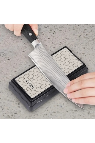 Wondernest Çift Taraflı Elmas Bileme Taşı - Lichen Tabanlı Bıçak Aleti