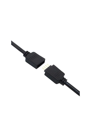 RGB Şerit 4 Pin LED Çoklayıcı Splitter Tek Kumanda 2 Çıkış Kablo