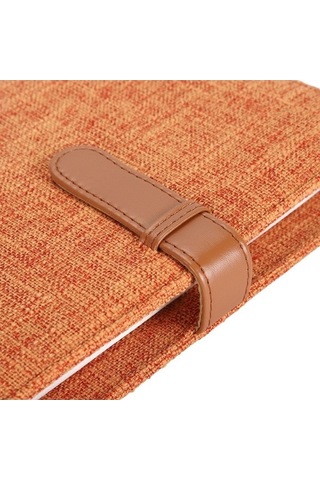 Tongxida Pamuklu Keten Albüm, 288 Sayfa Yeşil, İnci Detaylı Design