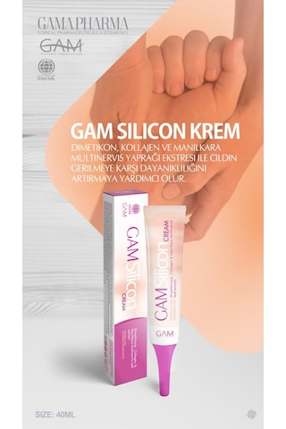 Gam Silicon Yara Izi Giderici Silikon Krem 40 ML