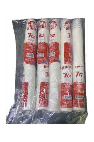 50 Li Kağıt Bardak 10 Paket 500