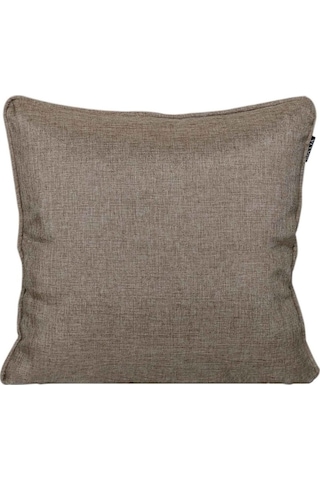 4'lü Hasır Dokulu Fitilli Çift Taraflı Kırlent Kılıfı Krem-2072 - Krem