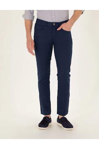Pierre Cardin Erkek Lacivert Kanvas / Chino Pantolon 50268095-vr033 Lacivert