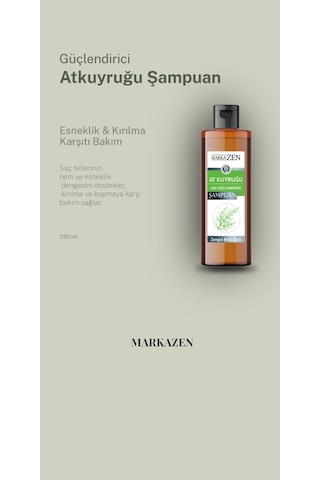 Markazen Hızlı Uzama Etkili At Kuyruğu Saç Şampuan 350 ML