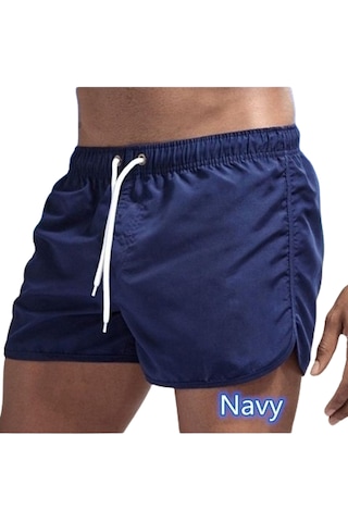 Jmsstore Erkek Çabuk Kuruyan Mayo Şort - Lacivert