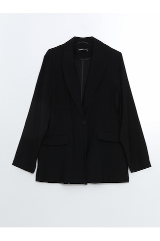 Lcwaıkıkı Classic Siyah Regular Fit Kadın Blazer Ceket