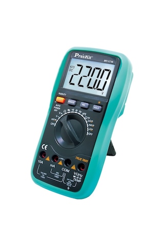 Ten,proskit Mt-1710 True Rms Dijital Multimetre, 3-3/4 Gerçek Rms Otomatik Aralık Multimetresi