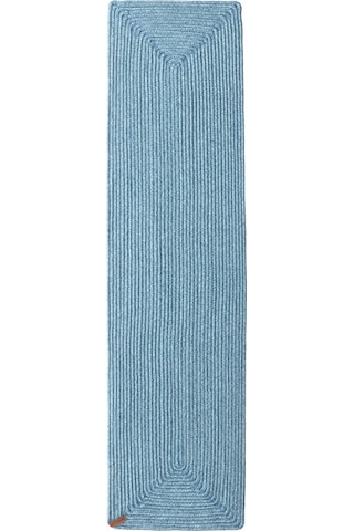 Koza Home Cesta El Yapımı Örgü Turkuaz Köşeli Runner 37x136 4004 Standart