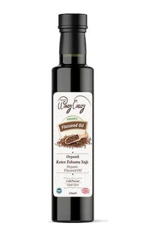 Organic Windy Valley Organik Soğuk Sıkım Keten Tohumu Yağı 250 ML