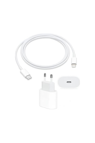 Apple Uyumlu iPhone Tüm Serilerle Hızlı Şarj Aleti Kablo Adaptör Set 11 12 13 Pro Max Apple Uyumlu iPhone Tüm Serilerle Hızlı Şarj Aleti Kablo Adaptör Set 11 12 13 Pro Max