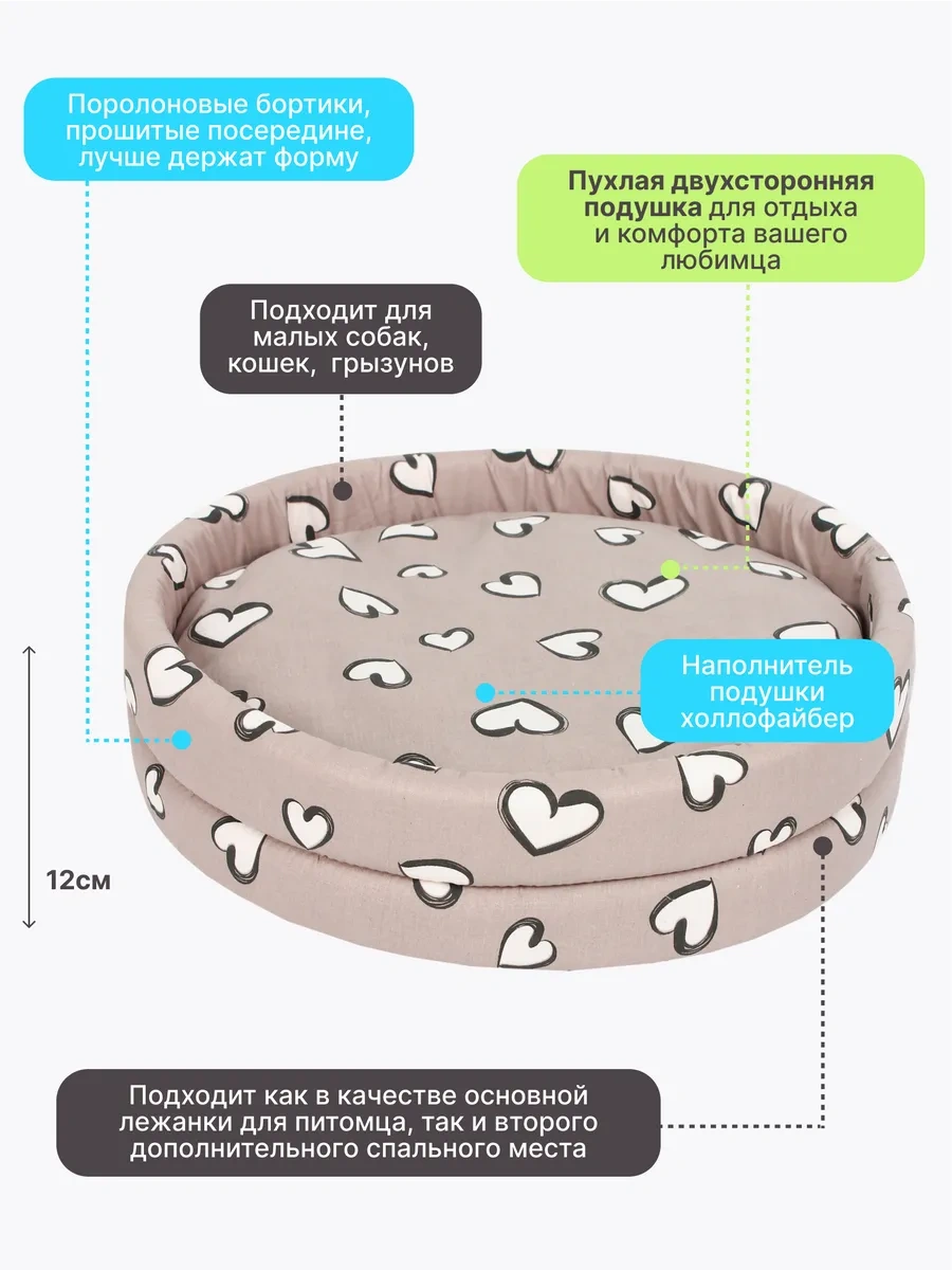 Rıch Breed Kedi Ve Köpekler İçin Kenarlı Yumuşak Yatak 163263152