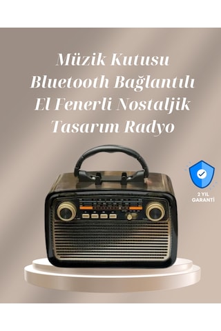 Bluetooth Bağlantılı Taşınabilir Hoparlör Fm/am Radyo Özellikli, Şarj Edilebilir Batarya, 1 Kg Çok Renkli