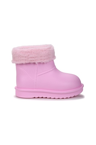 Kiko Kids Geta Su Geçirmez İçi Kürklü Kız Çocuk Eva Yağmur Kar Çizme Pembe Pembe