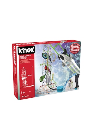 K'Nex Lunar Launch Roller Set 51425 Motorlu Hız Treni