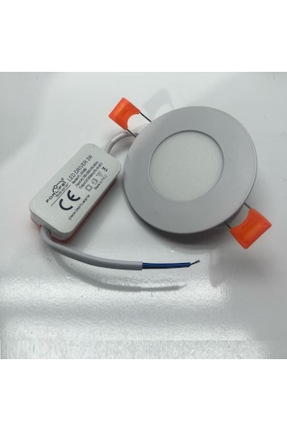 Forlife 3W Slim Kasa Led Panel Armatür Beyaz Işık Fl-2038-B