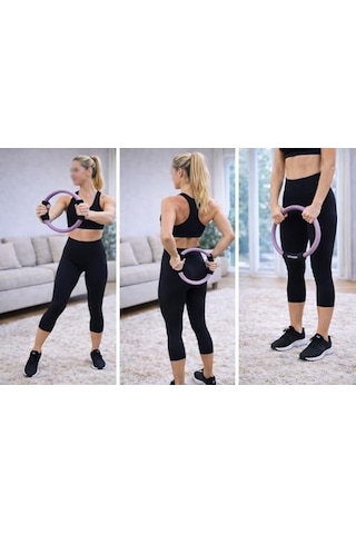Actifoam Pilates Çemberi 35 Cm Çap Mor 35 Cm Çap
