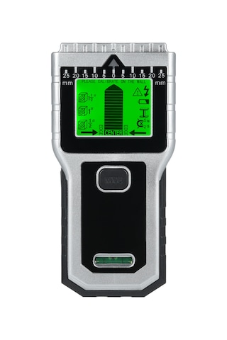 Vkemall T30 Duvar Dedektörü: Çelik/metal/ağaç/tel Tespiti, 5 Mod, 38mm/60mm/51mm Derinlik, Lcd Ekran, Seviye Ve Cetvel Özelliği, Pil İle