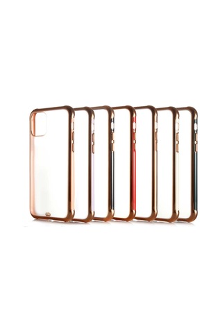 Apple Uyumlu iPhone 12 Mini Kılıf Zore Voit Kapak-Siyah