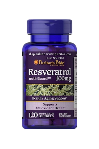 Puritan's Pride Resveratrol 100 Mg 120 Kapsül