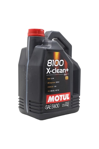 Motul 8100 X-Clean+ C3 Sae 5W-30 Motor Yağı 2 x 5 L