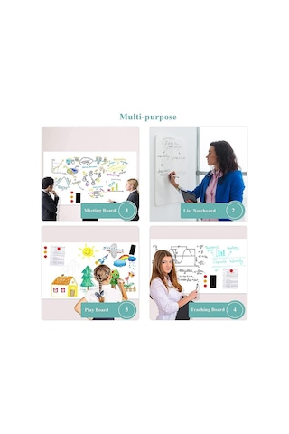 Manyetik Yapışkan Beyaz Tahta Filmi 60 x 90 CM