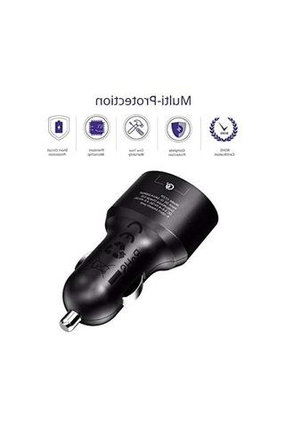 Çift Usb Çıkışlı Hızlı Araç Şarj Cihazı