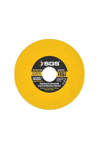 Sgs2245 Cam-dekton-seramik-mermer Hassas Elmas Kesici 115 Mm