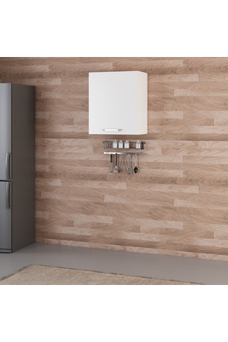 Minar Mutfak Üst Modül 1dk2r 60cm Dolap Beyaz - B1