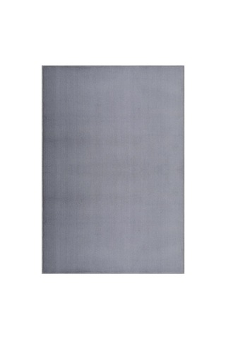 Gri Peluş Banyo Paspası Kaymaz Tabanlı, Yumuşak Doku Makinede Yıkanabilir 4 Farklı Ölçü Seçeneği 40x60 Çok Renkli