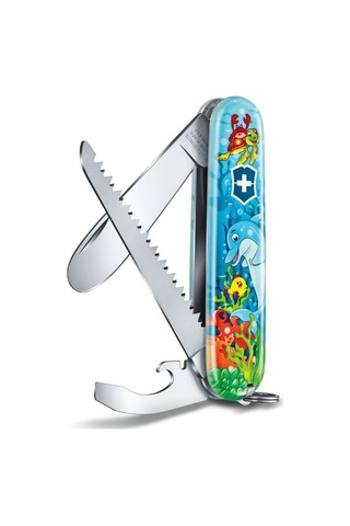 Victorinox 0.2373.e1 My First Victorinox Yunus Desenli Kamp Çakı Ve Boyama Kitabı Kırmızı