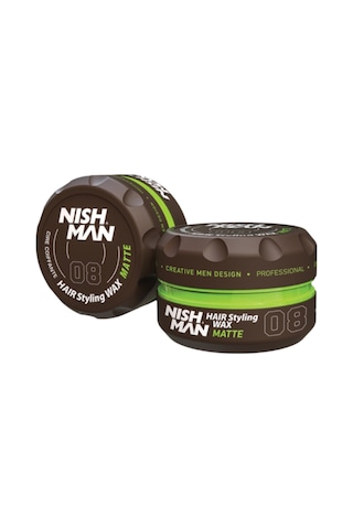 Nish Man 08 Saç Şekillendirici Sert Kill Mat Wax 100 ML Nish Man 08 Saç Şekillendirici Sert Kill Mat Wax 100 ML