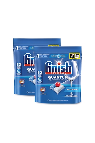 Finish Quantum Bulaşık Makinesi Deterjanı 2 x 50 Tablet