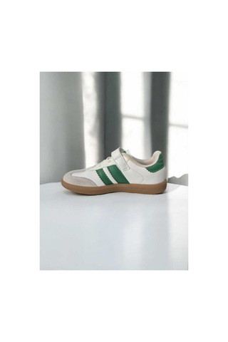 Pepino Çocuk Ortapedik Krep Kaymaz Taban Ince Taban Bounce Taban Sneaker Spor Ayakkabısı Beyaz Pembe