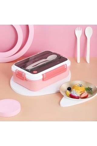 Vagonlife Lunch Box Sefer Tası Yemek Kabı Vagonlife Pembe Vgn528
