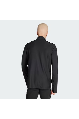 Black Adidas Erkek Koşu - Yürüyüş Eşofman Üstü Otr B Hz In1490 Siyah