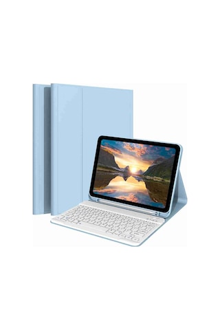 Xiaomi Redmi Pad 2 Uyumlu 11" Standlı Klavyeli Tablet Kılıfı Klavye + Stand