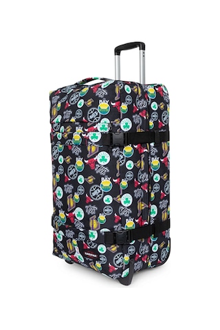 X Nba Transit'r M Orta Boy İki Tekerlekli Valiz Nba Team Pattern