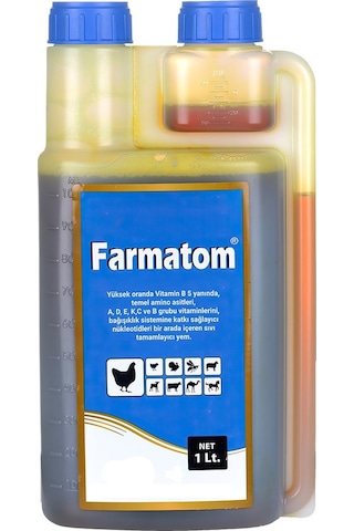 Munich Vet 2'li Set Kuşlar İçin Farmatom Vitamin + Alfamin Kuruma