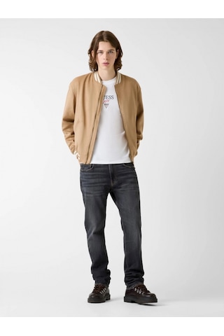 Guess Gj Suni Süet Bomber Erkek Bej Ceket M6rl0jwj842-g1fe Bej