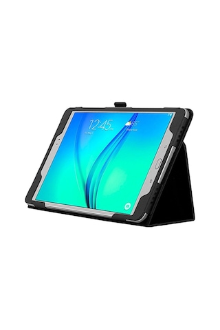 Samsung Uyumlu Galaxy Tab S T700 8.4" Standlı Kılıf Siyah
