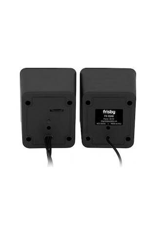 Frisby FS-334U-B 1+1 USB Hoparlör Siyah